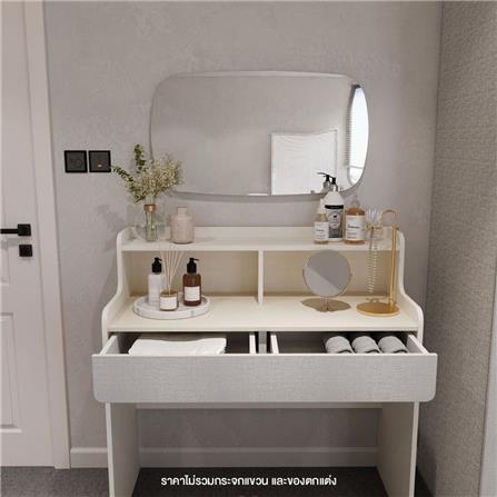 โต๊ะเครื่องแป้ง KONCEPT AIKO 19229387 100 ซม. สีครีม/ขาว_3