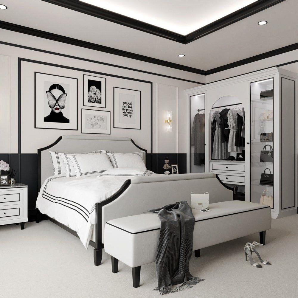 เตียง 5 ฟุต SB FURNITURE ETERNO 19225891 สีขาว