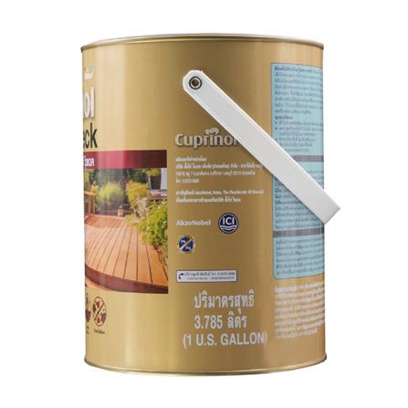 สีย้อมไม้ DULUX CUPRINO WOODDECK M2007 สีมะฮอกกานี ด้าน 1 แกลลอน_3
