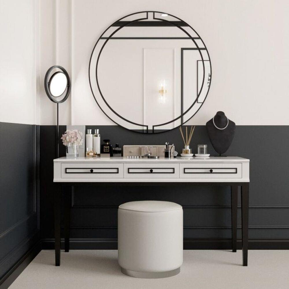 โต๊ะเครื่องแป้ง SB FURNITURE ETERNO 19220929 140 ซม. สีขาว