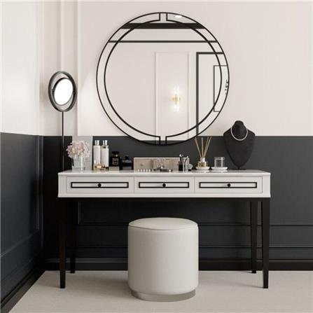 โต๊ะเครื่องแป้ง SB FURNITURE ETERNO 19220929 140 ซม. สีขาว_2