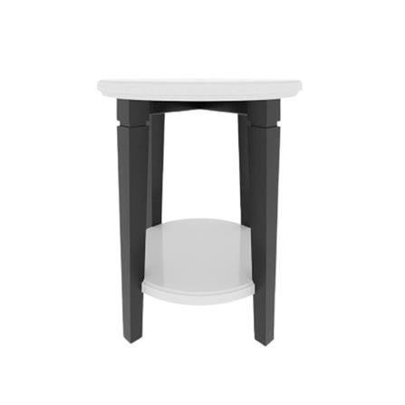 โต๊ะข้าง SB FURNITURE ETERNO 19223419 50 ซม. สีขาว_0