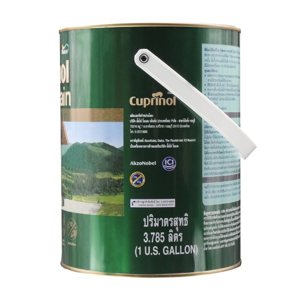 สีย้อมไม้ DULUX CUPRINO WOODSTAIN G2001 สีไม้สัก เงา 1 แกลลอน