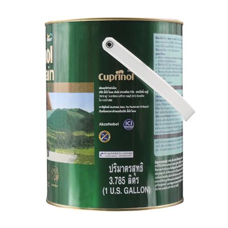 สีย้อมไม้ DULUX CUPRINO WOODSTAIN G2001 สีไม้สัก เงา 1 แกลลอน_2