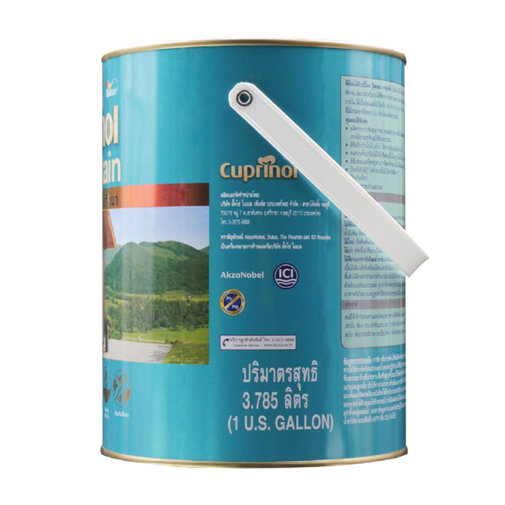 สีย้อมไม้ DULUX CUPRINO WOODSTAIN SG2000 สีใส กึ่งเงา 1 แกลลอน
