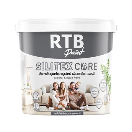 สีรองพื้นปูนเก่า ชนิดด้าน RTB SILITEX CARE 3.5 ลิตร_0