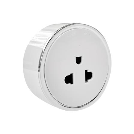 เต้ารับไร้สาย RANDY PTS-4000W 16 แอมป์ สีขาว_2