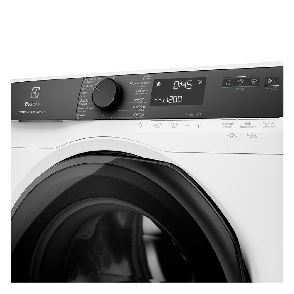 เครื่องซักผ้าฝาหน้าพร้อมขาตั้ง ELECTROLUX EWF1023P5WC 10 กก. 1200RPM อินเวอร์เตอร์ สีขาว