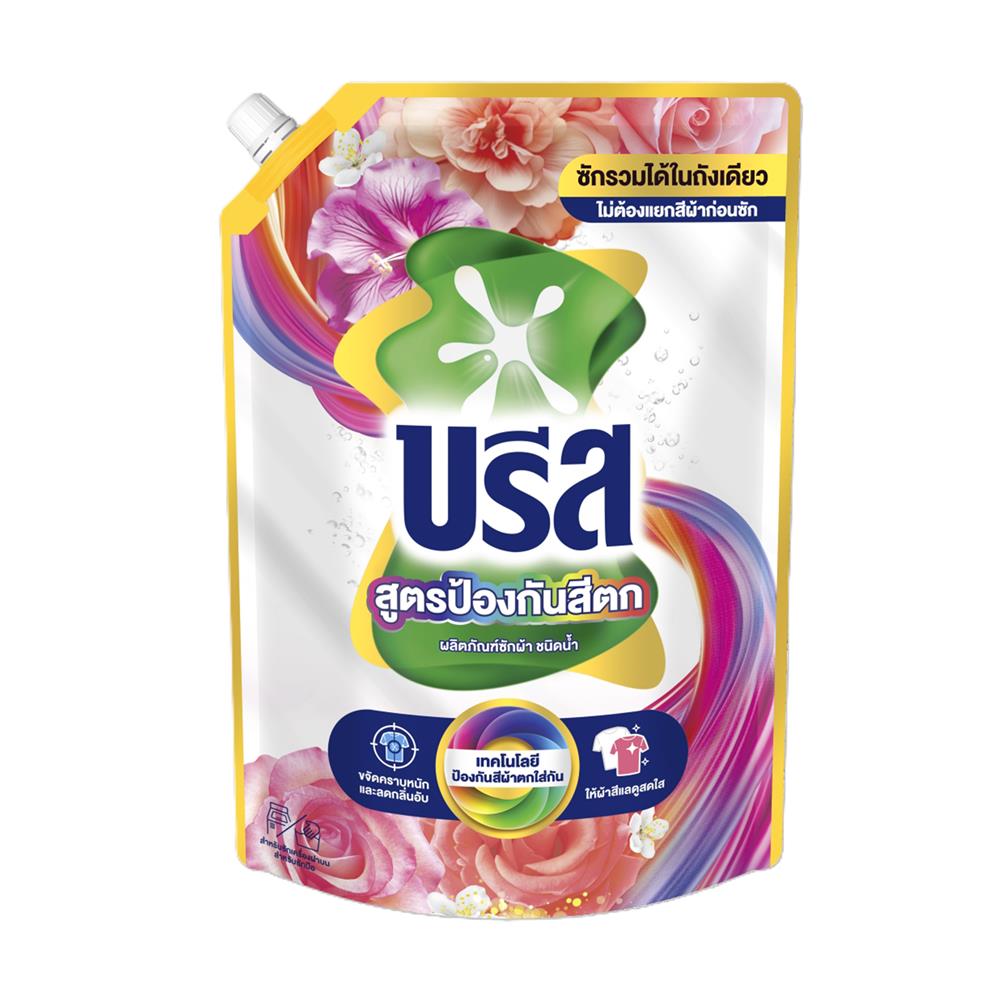 รีฟิลน้ำยาซักผ้า BREEZE สูตรป้องกันสีตก 1.3 ลิตร