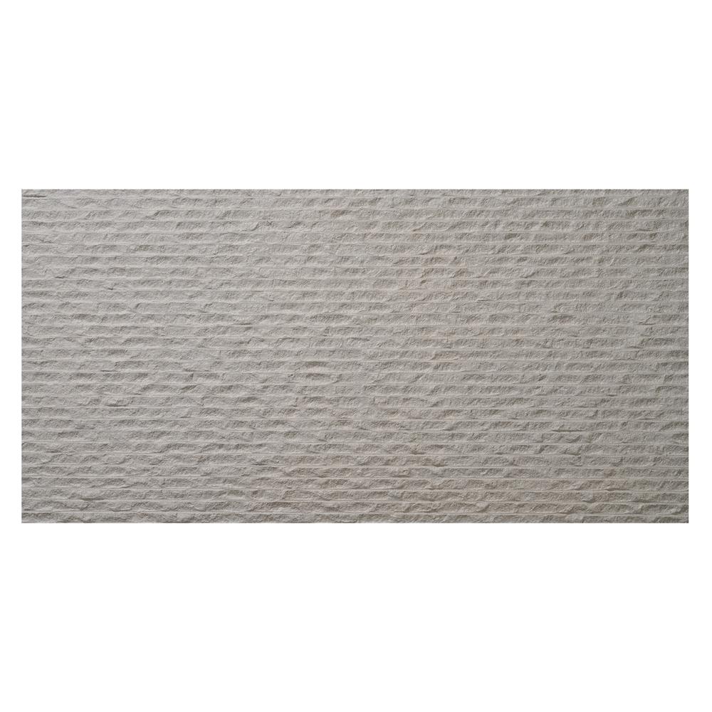 แผ่นดินเหนียว 60x120 ซม. PHOMI ชิซเซิล สโตนเกรย์