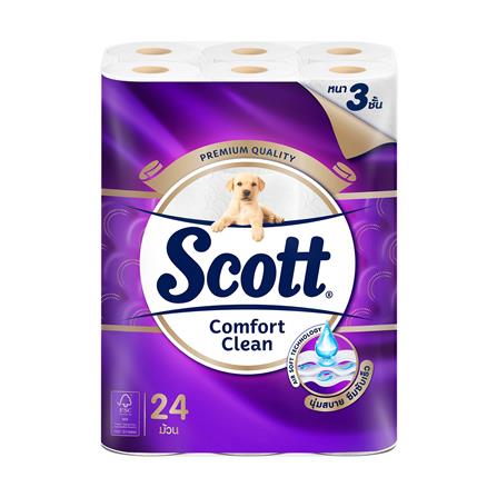 กระดาษชำระ SCOTT COMFORT CLEAN (แพ็ก 24 ชิ้น)_0