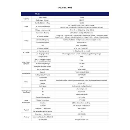 ชุดนอนนา SOLAR CELL 1000 วัตต์ TRANSPOWER_4