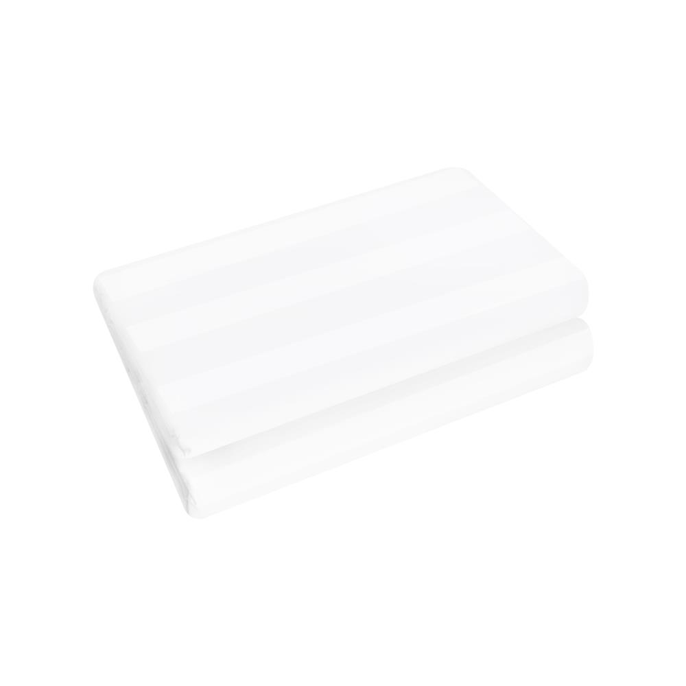 ปลอกผ้านวม DREAMERY CT STRIPE300TN 110X100 นิ้ว สีขาว