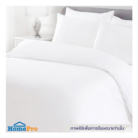 ปลอกผ้านวม DREAMERY CT SATEEN400TN 100X100 นิ้ว สีขาว_2