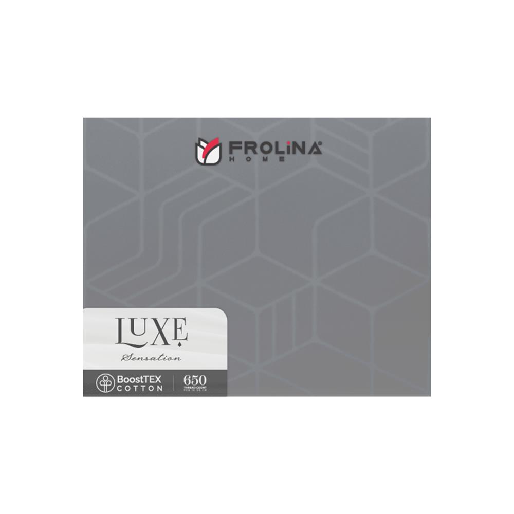ชุดผ้าปูที่นอน 6 ฟุต (ชุด 3 ชิ้น) FROLINA LUXE SENSATION HEXA MAZE LSSF002