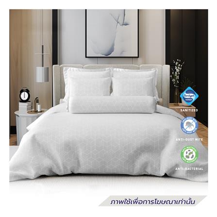 ชุดผ้าปูที่นอน 5 ฟุต (ชุด 3 ชิ้น) FROLINA LUXE SENSATION HEXA MAZE LSSF005_0