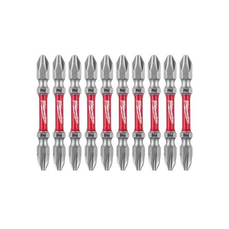 ดอกไขควง MILWAUKEE DOUBLE ENDED PH2-65 มม. (แพ็ก 10 ชิ้น)_0
