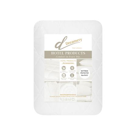 ผ้ารองกันเปื้อน 6 ฟุต DREAMERY NORMAL สีขาว_2