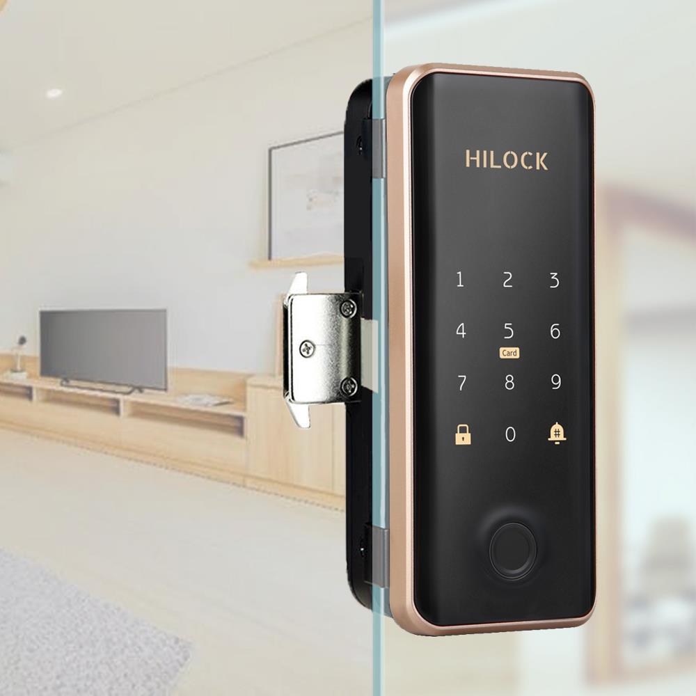 กลอนดิจิตอล HILOCK HL-500 สีทองแดงรมดำ