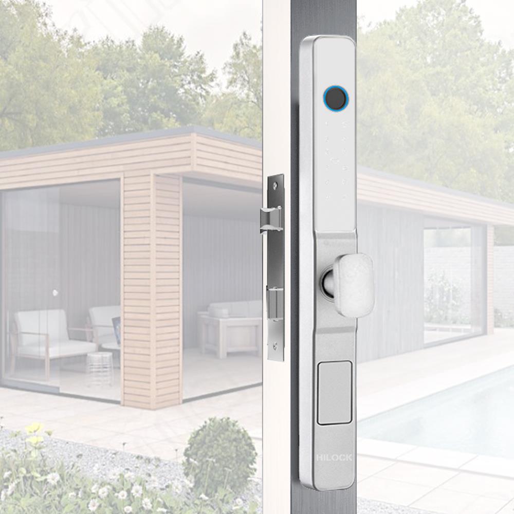 กลอนดิจิตอล HILOCK HL-435S สีเงิน