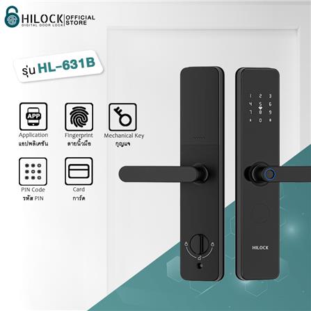กลอนดิจิตอล HILOCK HL-631B สีดำ_4