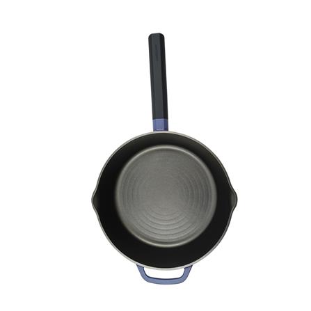 กระทะลึกพร้อมฝา 24 ซม. LOCKNLOCK สีน้ำเงิน_3