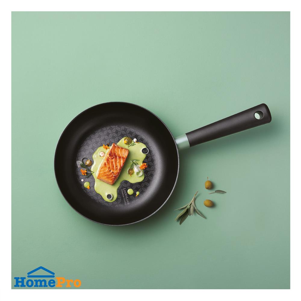 กระทะ 26 ซม. LOCKNLOCK DECORE สีเขียว