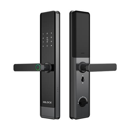 กลอนดิจิตอล HILOCK HL-641S สีเทา/ดำ_2