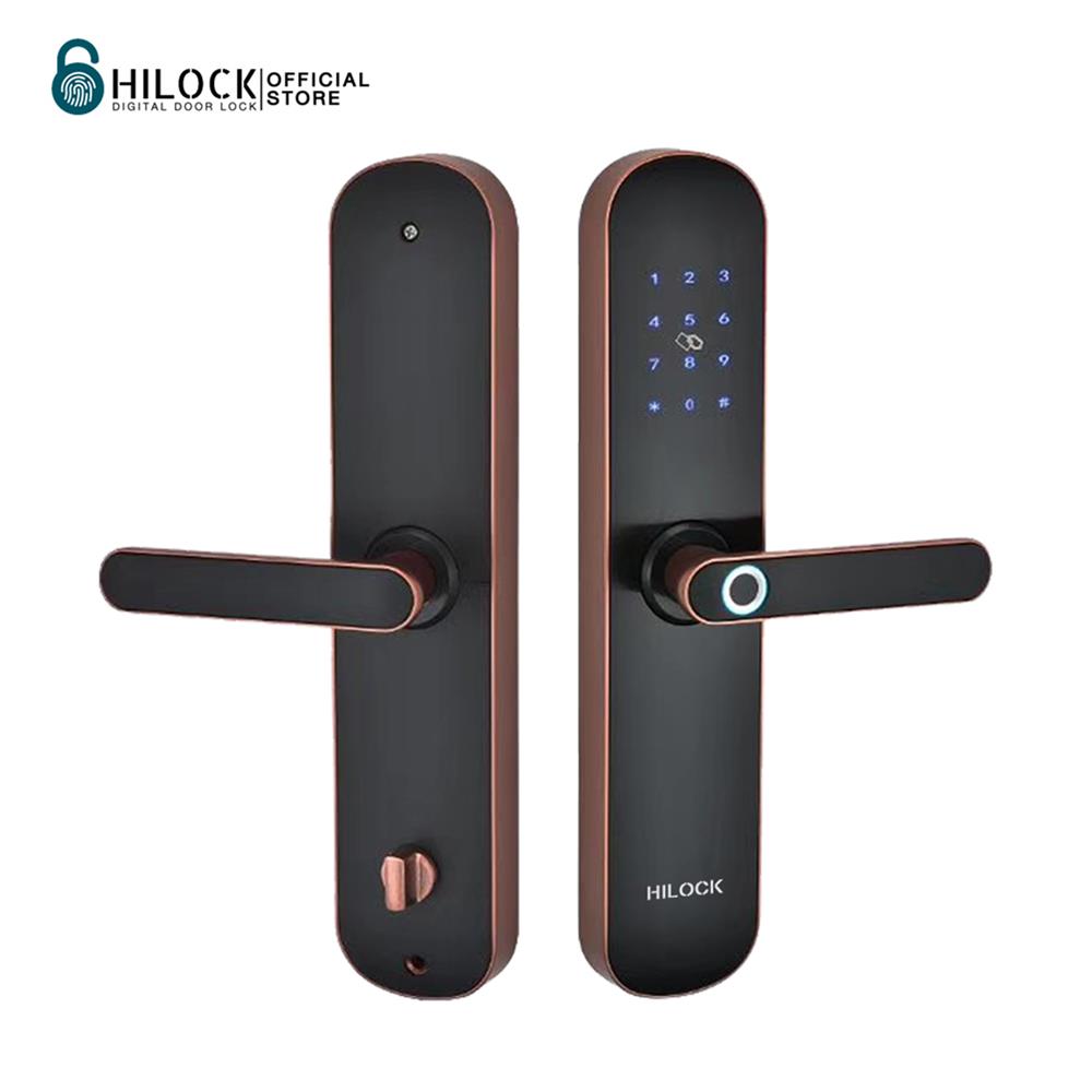 กลอนดิจิตอล HILOCK HL-611R สีทองแดงรมดำ