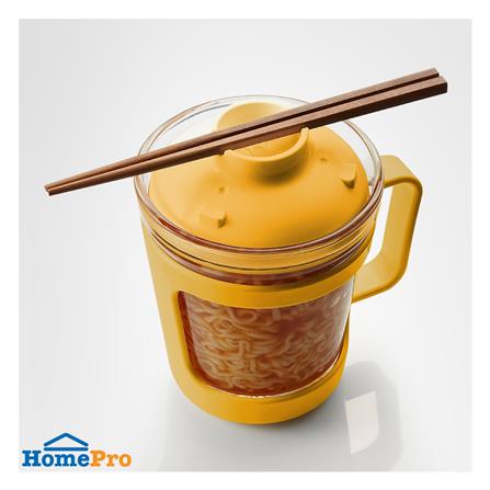 ชามต้มบะหมี่ 550 มล. LOCKNLOCK EASY COOK สีเหลือง_2