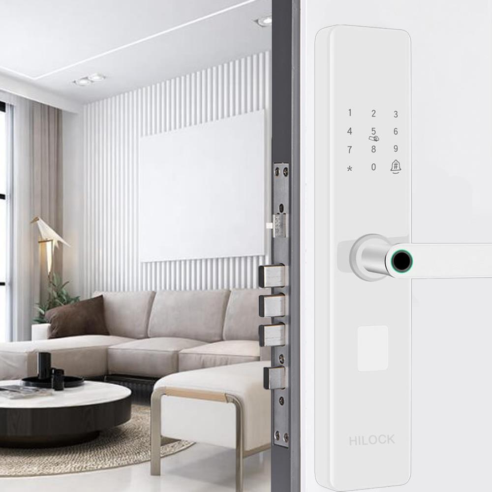 กลอนดิจิตอล HILOCK HL-621S สีขาว