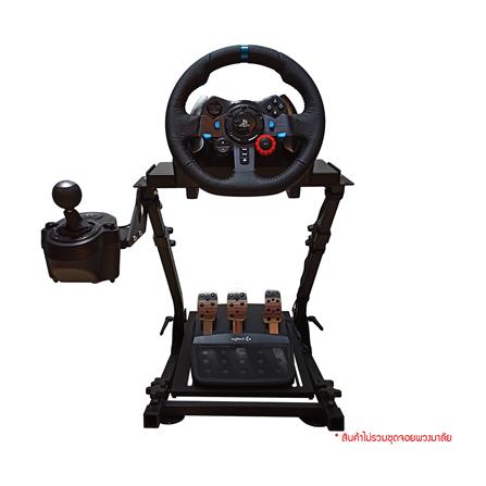ที่นั่งเล่นเกมขับรถพร้อมเบาะนั่ง JSCOCKPIT GT3 FULL COCKPIT สีดำ_2