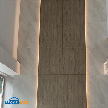 แผ่นดินเหนียว 120x240 ซม. PHOMI สโตนริดจ์ ไวท์_2