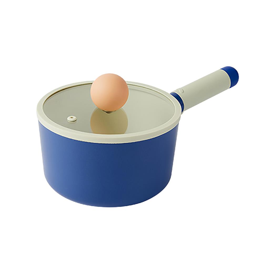 หม้อด้าม 16 ซม. LOCKNLOCK ROLLING POP IH สีน้ำเงิน