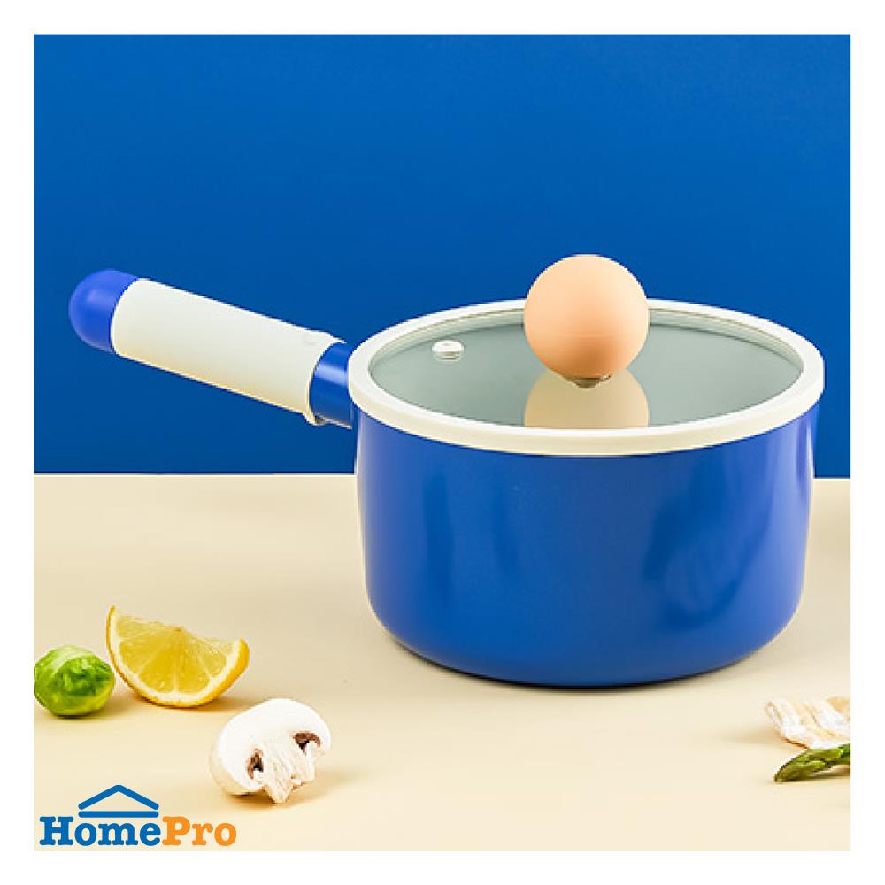 หม้อด้าม 16 ซม. LOCKNLOCK ROLLING POP IH สีน้ำเงิน