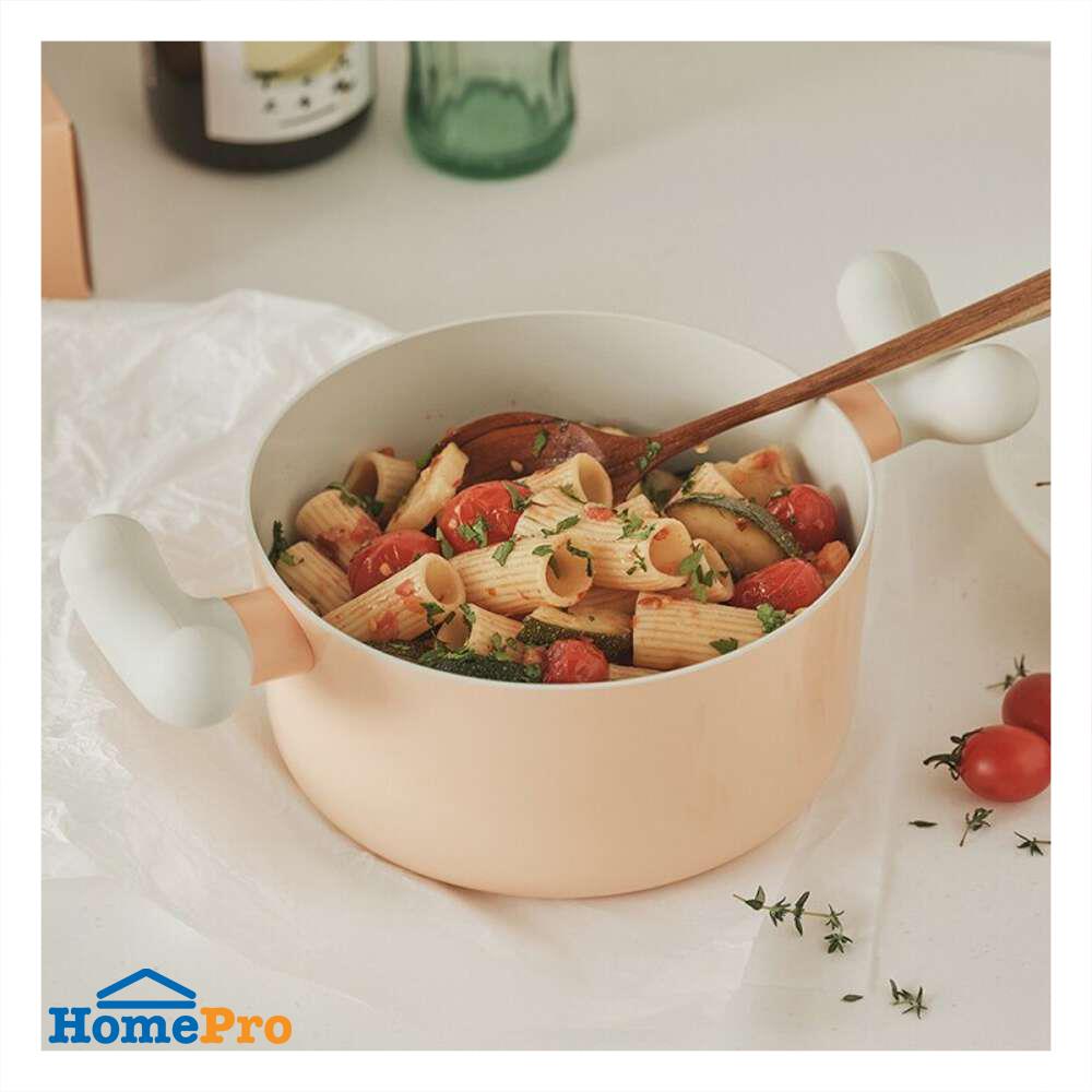 หม้อ 18 ซม. LOCKNLOCK ROLLING POP IH สีส้ม