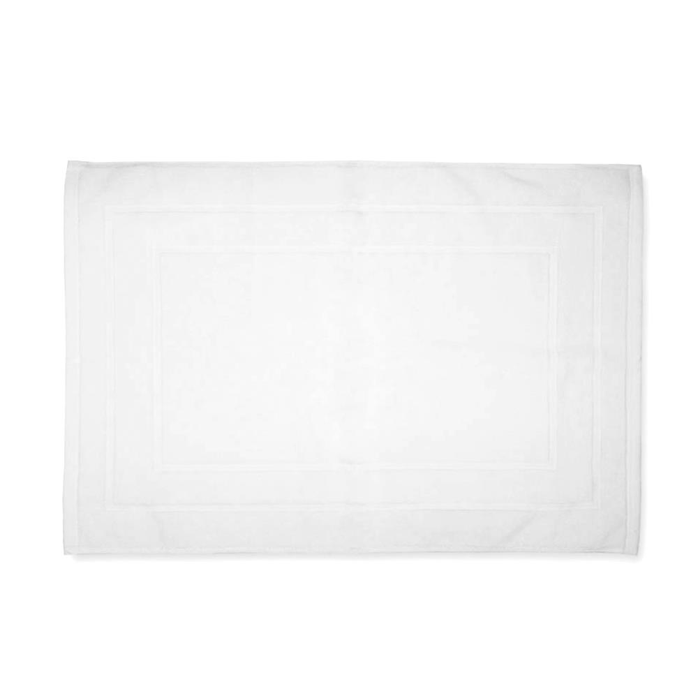 พรมขนหนู DREAMERY PLAIN 20X30 นิ้ว สีขาว (แพ็ก 2 ชิ้น)