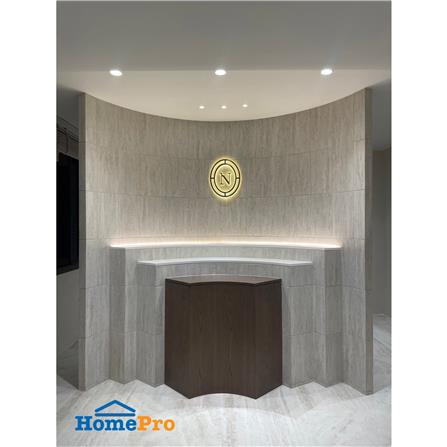 แผ่นดินเหนียว 120x240 ซม. PHOMI ทราเวอทีนคราวด์ไวท์_2