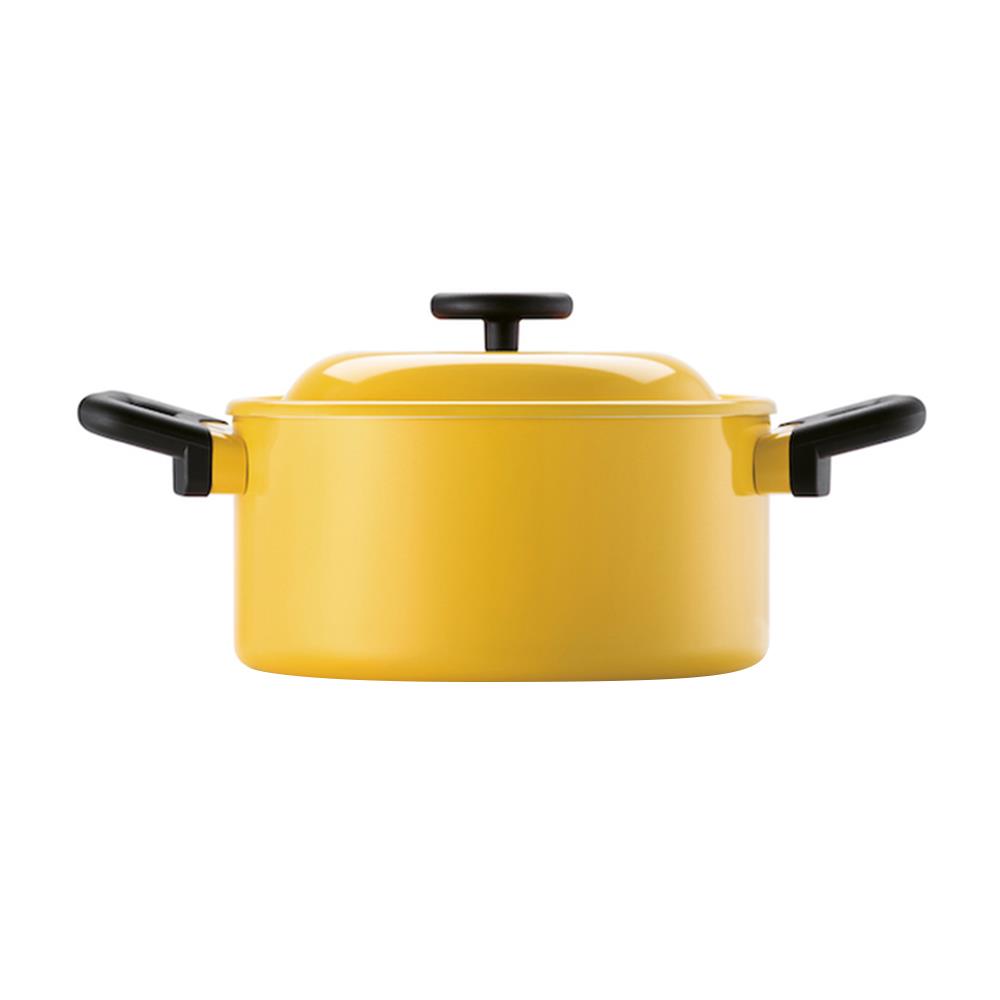 หม้อหู 22 ซม. LOCKNLOCK DECORE สีเหลือง