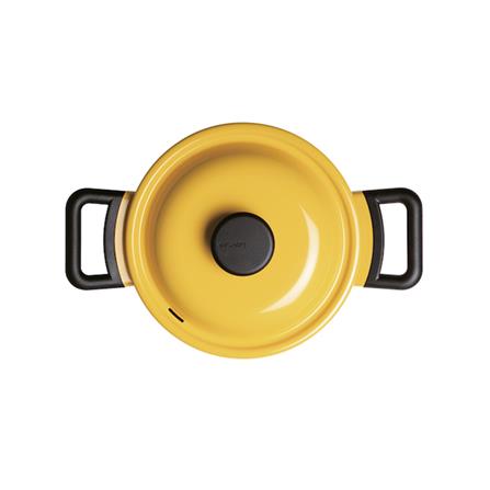 หม้อหู 22 ซม. LOCKNLOCK DECORE สีเหลือง_1