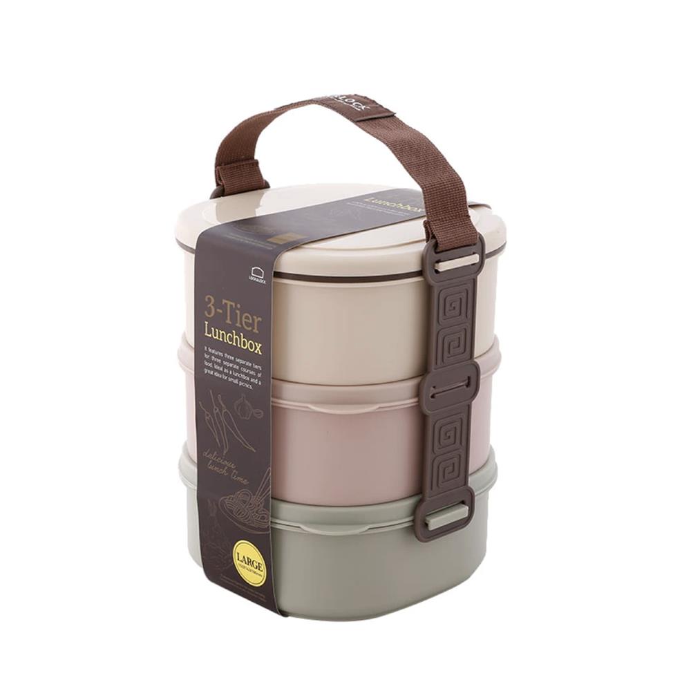 ปิ่นโต 3 ชั้น LOCKNLOCK HPL771 หลากสี