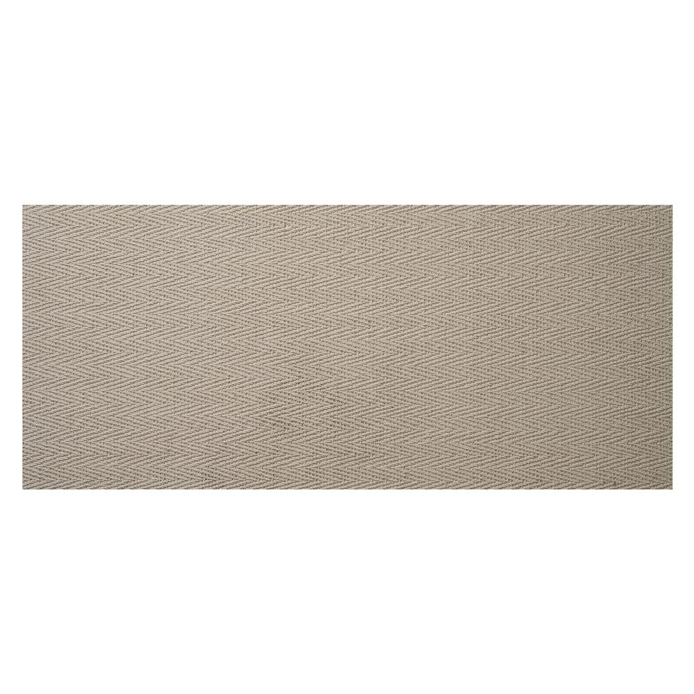 แผ่นดินเหนียว 60x135 ซม. PHOMI วีฟวิ่ง ไวท์