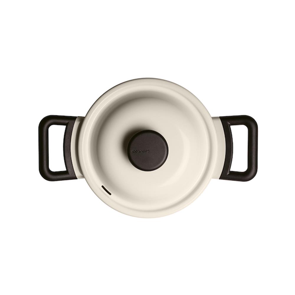 หม้อ 20 ซม. LOCKNLOCK DECORE สีครีม