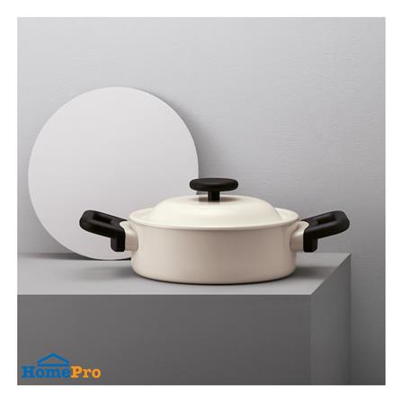 หม้อ 20 ซม. LOCKNLOCK DECORE สีครีม_3