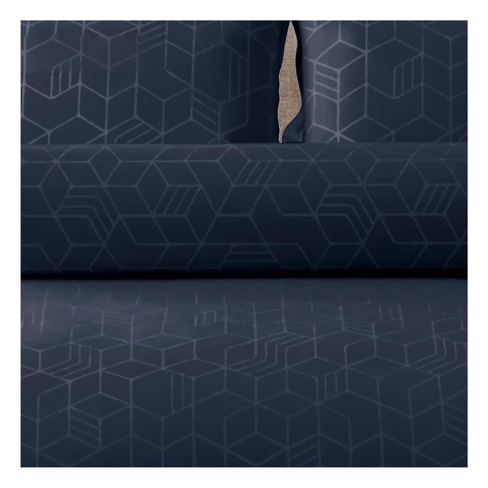 ชุดผ้าปูที่นอน 3.5 ฟุต (ชุด 2 ชิ้น) FROLINA LUXE SENSATION HEXA MAZE LSSF002