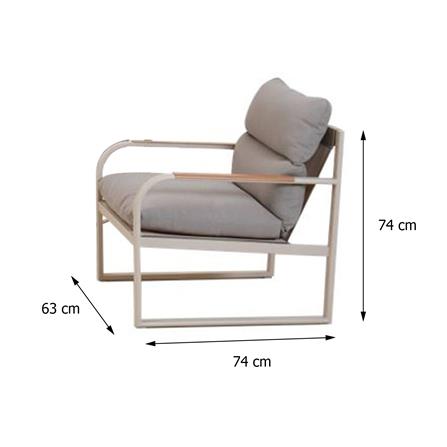 ชุดโซฟาสนาม 4 ที่นั่ง SPRING LUTRICIA สีเทาอ่อน_6