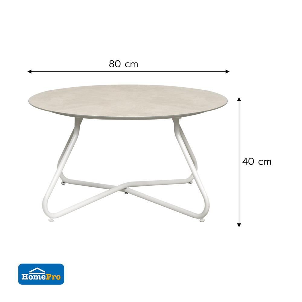 ชุดโซฟาสนาม 4 ที่นั่ง SPRING PANACEA สีเทาอ่อน