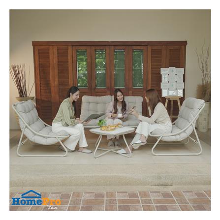 ชุดโซฟาสนาม 4 ที่นั่ง SPRING PANACEA สีเทาอ่อน_5