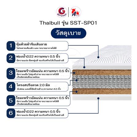 ที่นอน 3.5 ฟุต THAIBULL SST-SP01_5