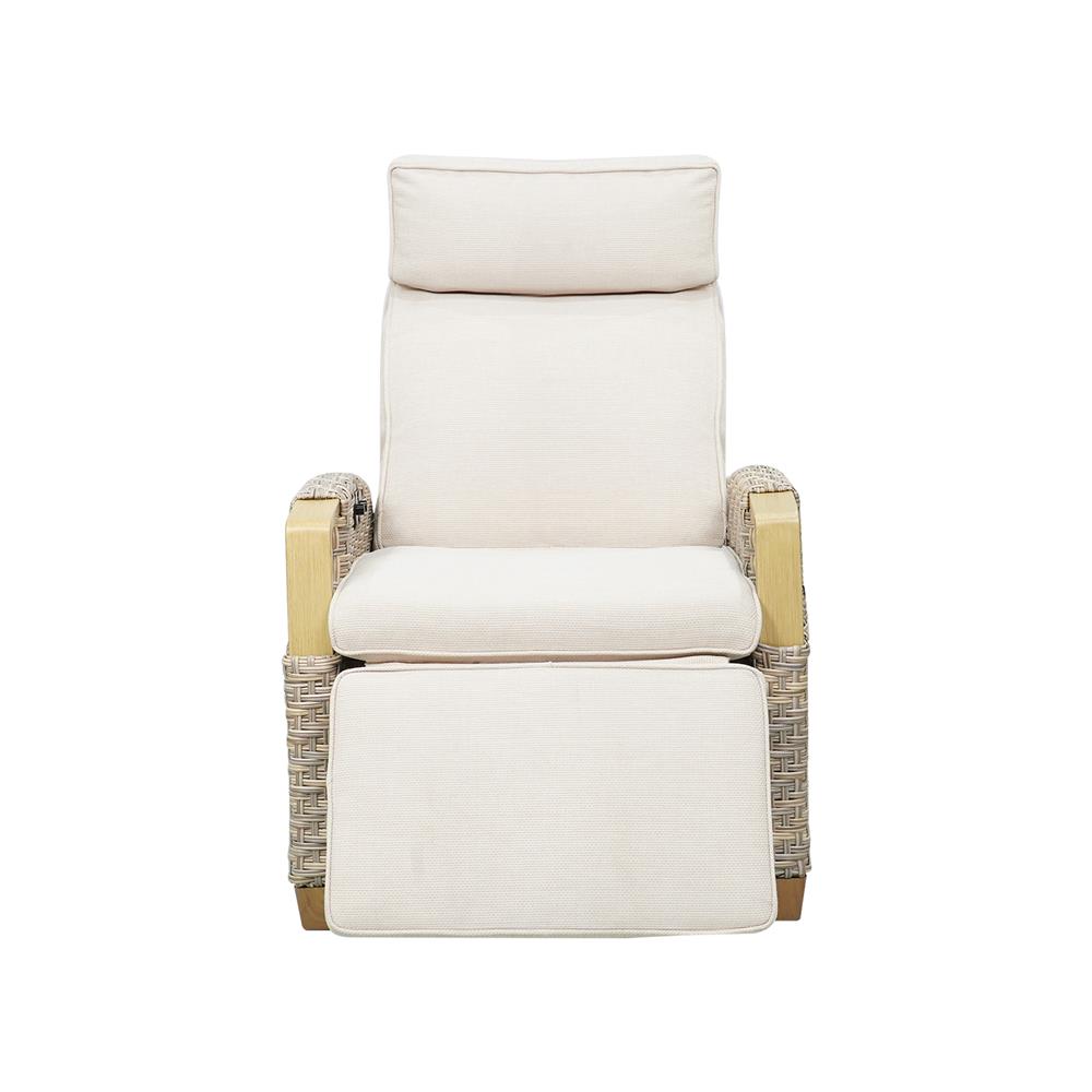 เก้าอี้พักผ่อน SPRING MOOR สีเทาอ่อน